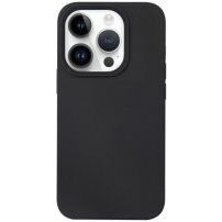 Силиконов кейс за iPhone 15 Pro Max - черен