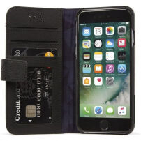Decoded Leather Wallet калъф за Apple iPhone 8 / 7 / 6S - черна