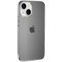 Hoco прозрачен кейс от мека пластмаса за iPhone 15 Plus - сив