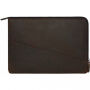 Decoded Waxed Slim кожена торба за MacBook Pro 15" - кафява
