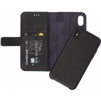 Decoded Leather 2in1 Wallet калъф за Apple iPhone X - черна