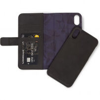 Decoded Leather 2in1 Wallet калъф за Apple iPhone XS Max - черна