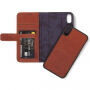 Decoded Leather 2in1 Wallet калъф за Apple iPhone XS Max - кафява