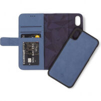 Decoded Leather 2in1 Wallet калъф за Apple iPhone XS Max - синя