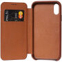 Decoded Leather Slim Wallet калъф Apple iPhone XS Max кафяв