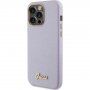 Guess Glitter Full Wrapped блестящ кейс за iPhone 15 Pro Max - лилав