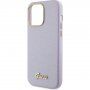 Guess Glitter Full Wrapped блестящ кейс за iPhone 15 Pro Max - лилав
