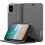 LAUT Apex Knit калъф за iPhone X - сива