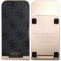 Guess 4G Pattern Aluminium 2в1 настолно безжично магнитно зарядно устройство за iPhone/AirPods - черна