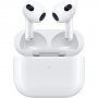 Оригинални безжични слушалки Apple AirPods 3 с калъф за зареждане Lightning (2021) - бял