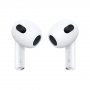 Оригинални безжични слушалки Apple AirPods 3 с калъф за зареждане Lightning (2021) - бял