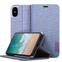 LAUT Apex Knit калъф за iPhone X - лилава