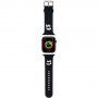 Karl Lagerfeld Karl and Choupette Head NFT каишка за Apple Watch 42mm / 41mm / 40mm / 38mm - черен