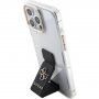 Guess Grip Stand 4G Metal Logo прозрачен кейс със стойка за iPhone 15 Pro Max - прозрачен