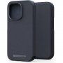 NJORD Leather флип калъф с MagSafe за iPhone 14 Pro Max - тъмносиво