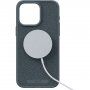 NJORD Fabric кейс с MagSafe за iPhone 15 Pro Max - тъмносив