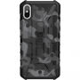 UAG Pathfinder устойчив калъф за Apple iPhone X - тъмносив