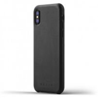 Mujjo Full Leather калъф за Apple iPhone X - черна