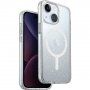 UNIQ LifePro Xtreme MagClick блестящ калъф с MagSafe за iPhone 15 - прозрачен