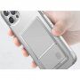 UNIQ Air Fender прозрачен калъф с джоб за карти за iPhone 15 Pro Max - прозрачен
