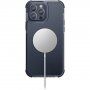 UNIQ Combat MagClick прозрачен калъф с MagSafe за iPhone 15 Pro Max - тъмносин