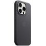 Оригинален Apple кейс от FineWoven с MagSafe за iPhone 15 Pro Max - черен