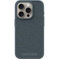 NJORD Fabric кейс с MagSafe за iPhone 15 Pro Max - тъмносив
