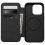 Nomad Modern Leather Folio флип калъф с MagSafe за iPhone 15 Pro Max - кафяв