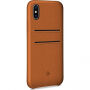 Twelve South Relaxed Leather Clip кожен калъф за iPhone X - кафява