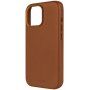 FIXED MagLeather кожен кейс с MagSafe за iPhone 15 Plus - кафяв