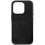 FIXED MagLeather кожен кейс с MagSafe за iPhone 15 Pro - черен