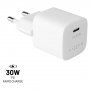 FIXED mini зарядно 30W USB-C - PD за устройства Apple - бял