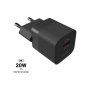 FIXED зарядно 20W PD / QC 3.0 USB-C / USB-A за устройства Apple - черна