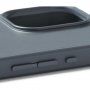 Mujjo Impact Leather кожен кейс с MagSafe за iPhone 15 Pro Max - тъмносив