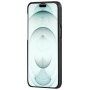 Pitaka MagEZ 4 600D кейс с мотив на въглеродни влакна за iPhone 15 Pro - сив