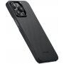 Pitaka MagEZ 4 600D кейс с мотив на въглеродни влакна за iPhone 15 Pro - сив
