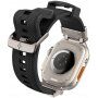Spigen Dura Pro Armor устойчива каишка за Apple Watch Ultra 49mm / 46mm / 45mm / 44mm / 42mm - черен