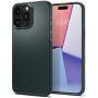 Spigen Thin Fit изключително тънък кейс за iPhone 15 Pro Max - тъмно зелен