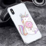 Защитен кейс за iPhone X / XS - еднорог