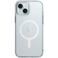 UNIQ LifePro Xtreme MagClick блестящ калъф с MagSafe за iPhone 15 - прозрачен