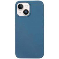 Силиконов кейс за iPhone 15 Plus - кралско син