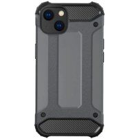 Super устойчив "Armor" кейс за iPhone 15 Plus - тъмносив