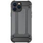 Super устойчив "Armor" кейс за iPhone 15 Pro Max - тъмносив