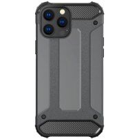 Super устойчив "Armor" кейс за iPhone 15 Pro Max - тъмносив