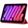 Калъф със стойка и функция за събуждане / сън за iPad mini 6 / mini 7 - червено