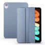 Флип калъф за iPad mini 6 / mini 7 - синьо-сив