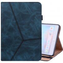 Калъф от PU кожа със стойка и място за карти за iPad mini 6 / mini 7 - тъмносин