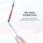 Матов прозрачен калъф с отваряща се стойка за MacBook Air 15" (A2941 / A3114) - сив