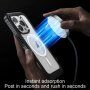Удароустойчив калъф с подсилени ъгли и MagSafe за iPhone 15 Pro - синьо