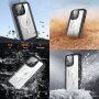 Удароустойчив водоустойчив калъф с MagSafe за iPhone 15 Pro Max - черно